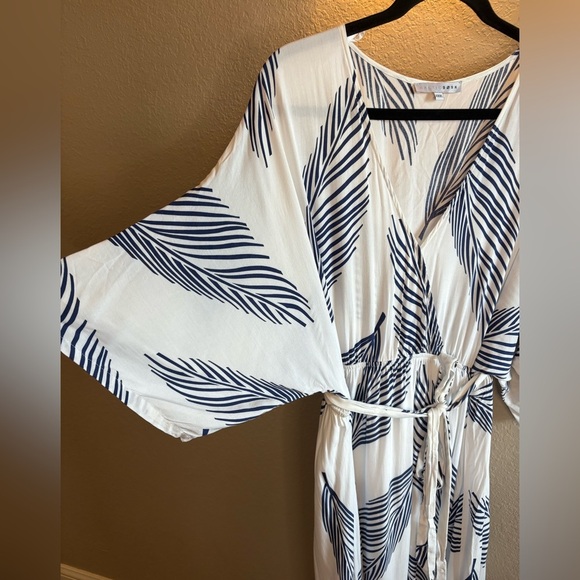 Baltic Born Corinth Maxi Dress/ Navy and White/Size XXXL - Picture 5 of 12